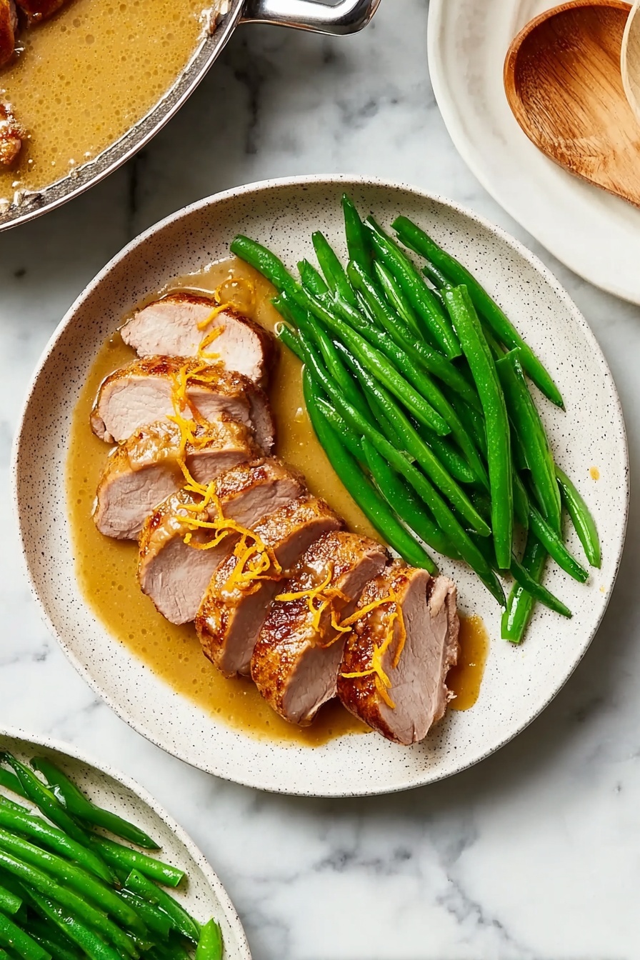 duck à l’orange - Serving Suggestion
